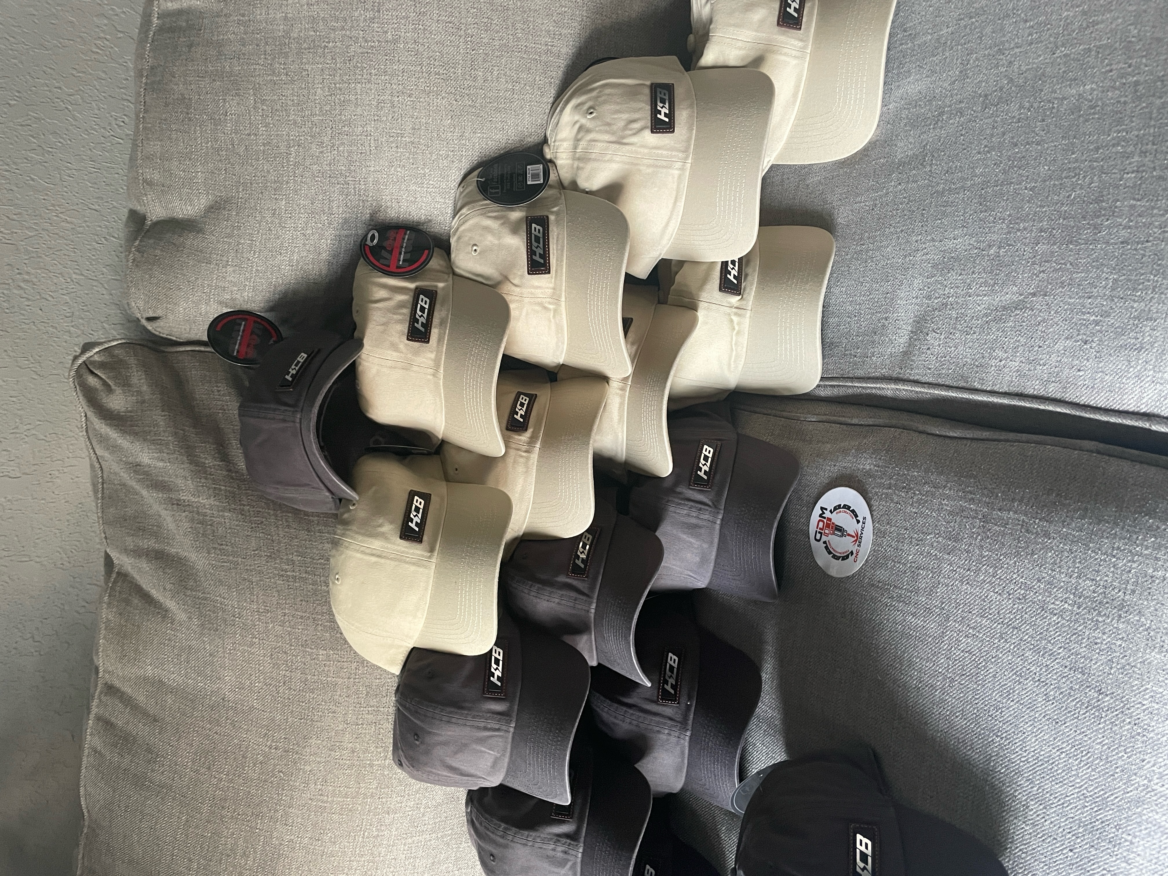 GDMCNC Primetime Hydro Snapback acrylic cap detail